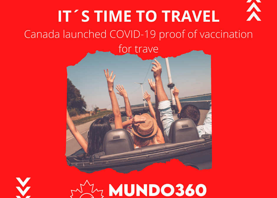 Canada launched COVID-19 proof of vaccination for travel